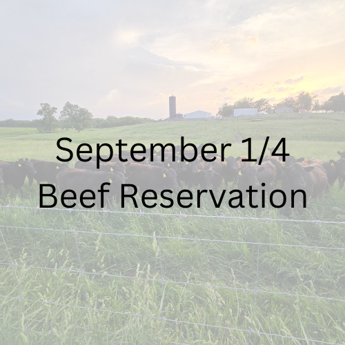 September Beef Reservation